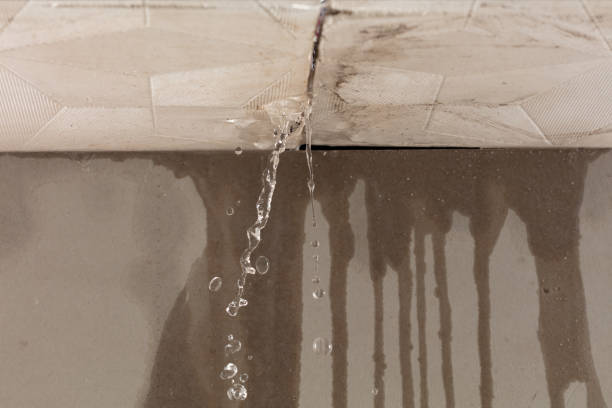 Professional Burst Pipe Cleanup technician working in Somerset, NJ